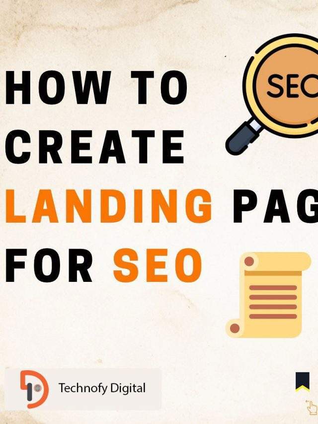 How to Create Landing Pages For SEO?