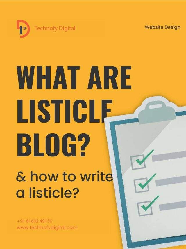 What Are Listicle Blogs? How to write a listicle article?