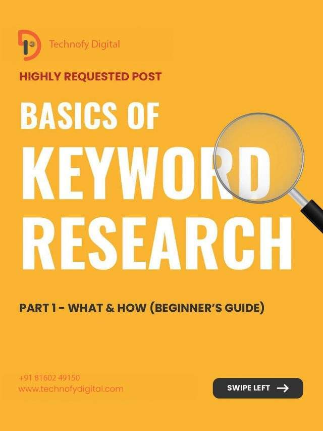 Basics Of Keyword Research [Beginner’s Guide]