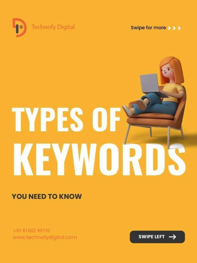 Types Of Keywords [You need to know]